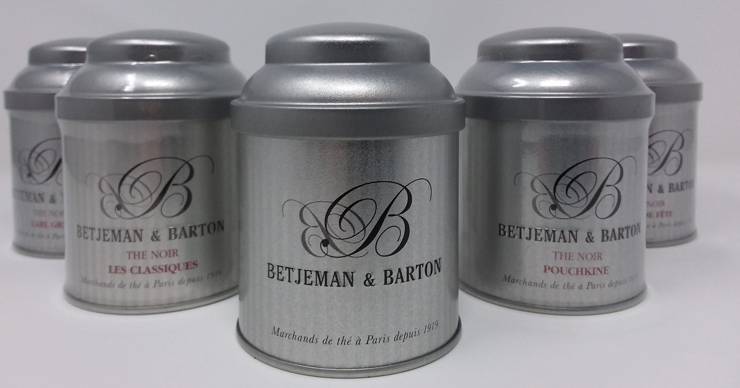 Thé noir Earl Grey en boite de