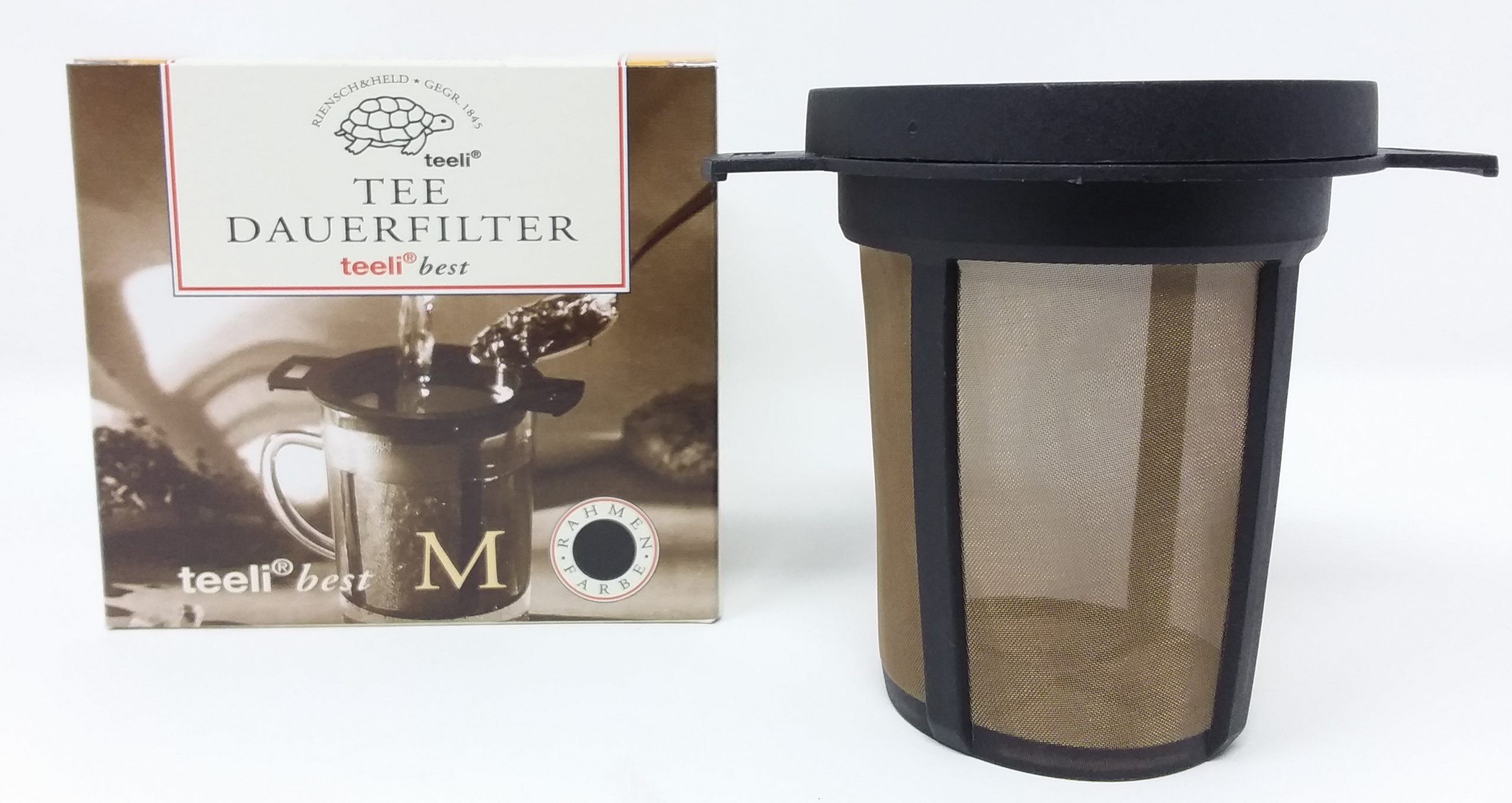 Filtre à thé plastique brun