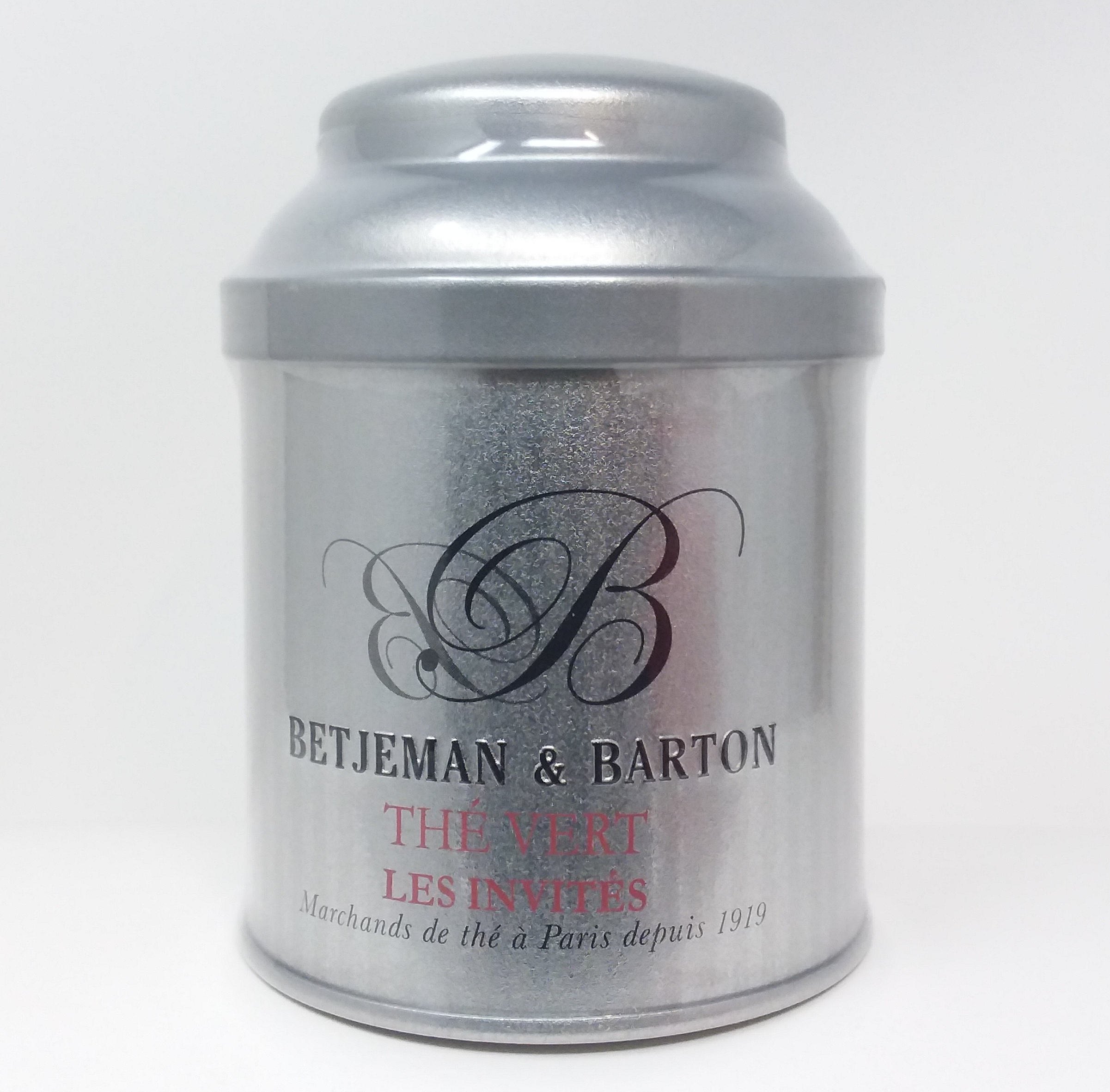 Thé vert Les Invités en boite 