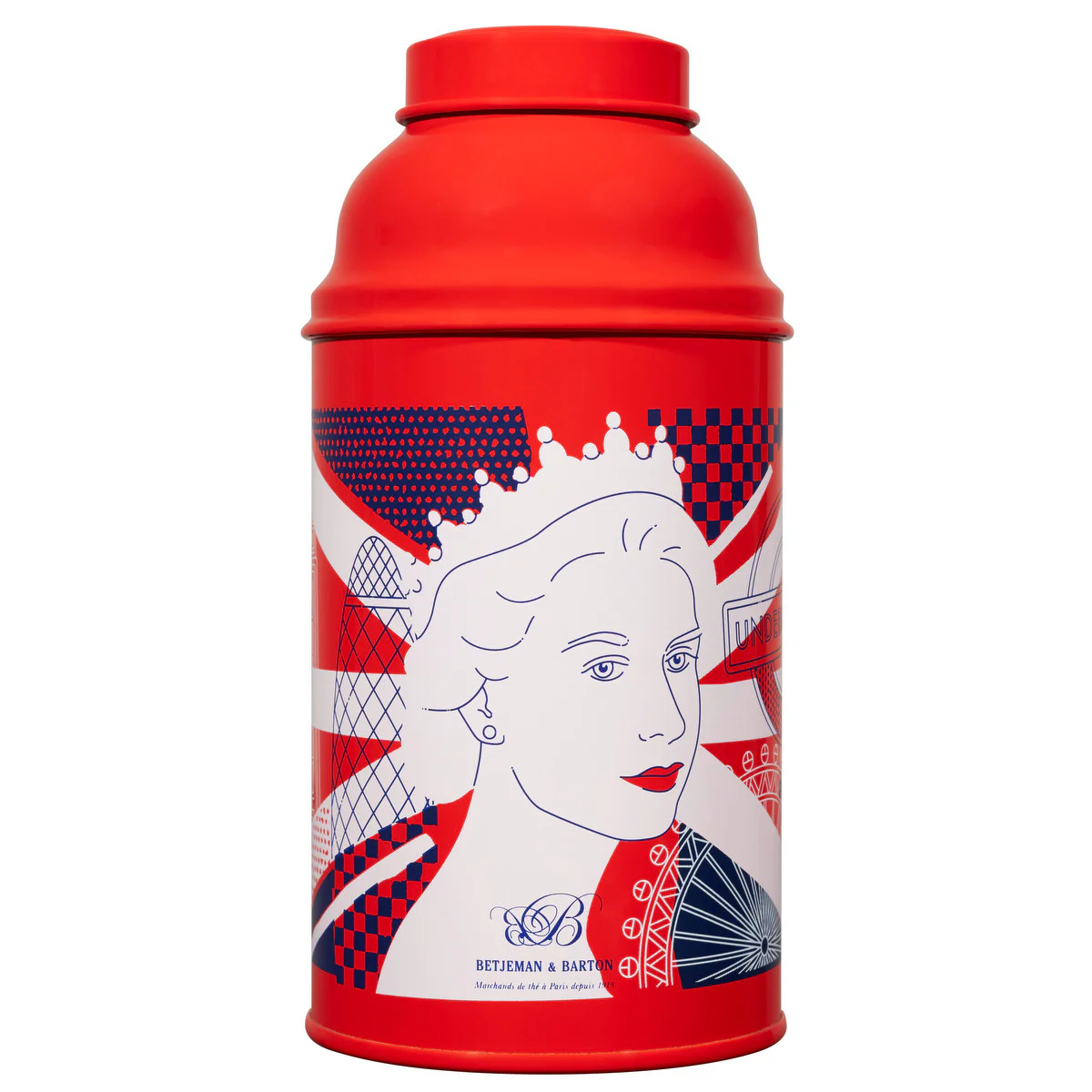 Boite biberon vide (100g) roug