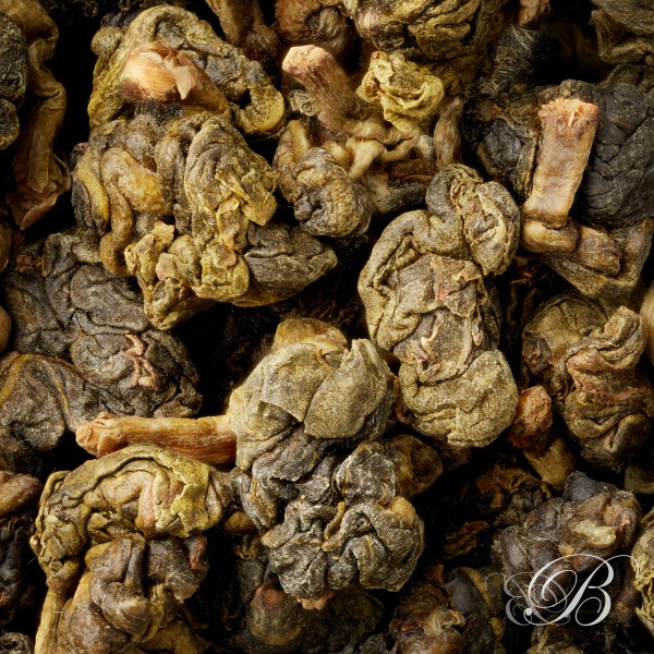 Thé bleu-vert Jade Oolong en p