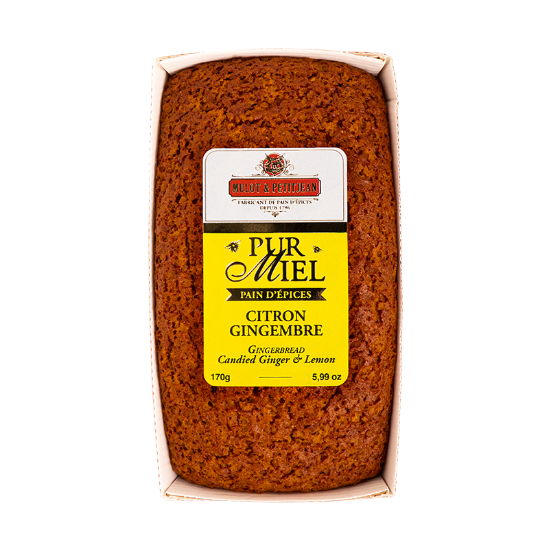 Pain d’épices Citron Gingembre