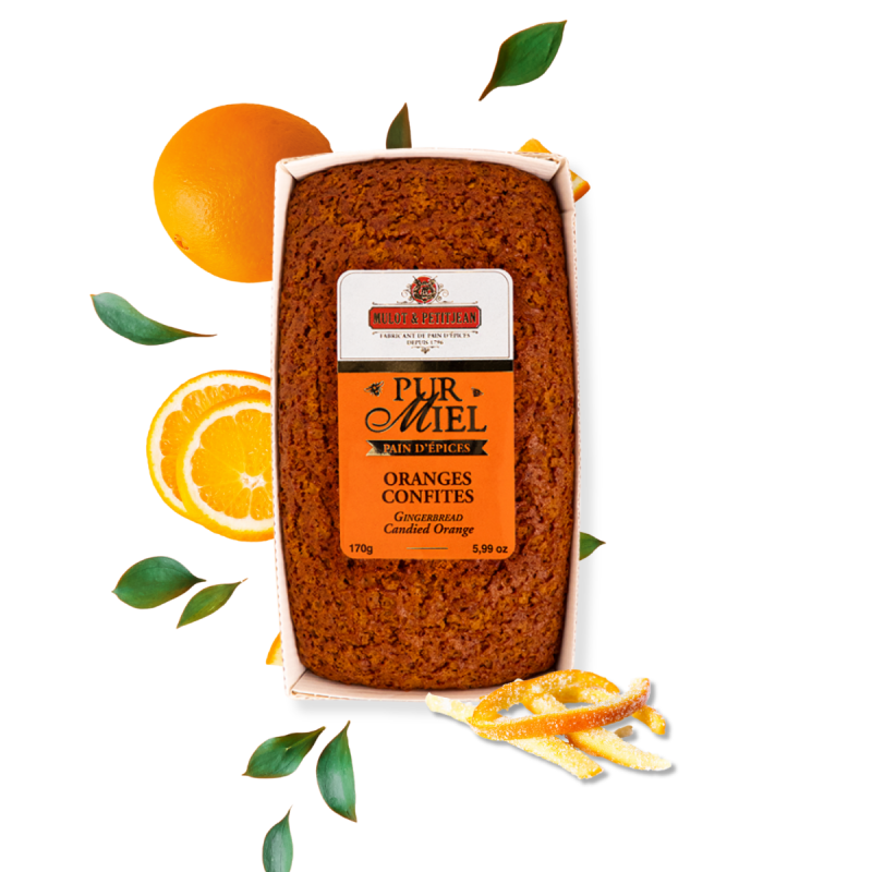 Pain d’épices Orange Confites 