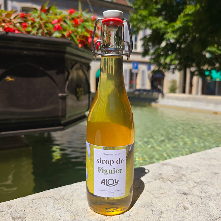Sirop de Figuier, marque Aloy