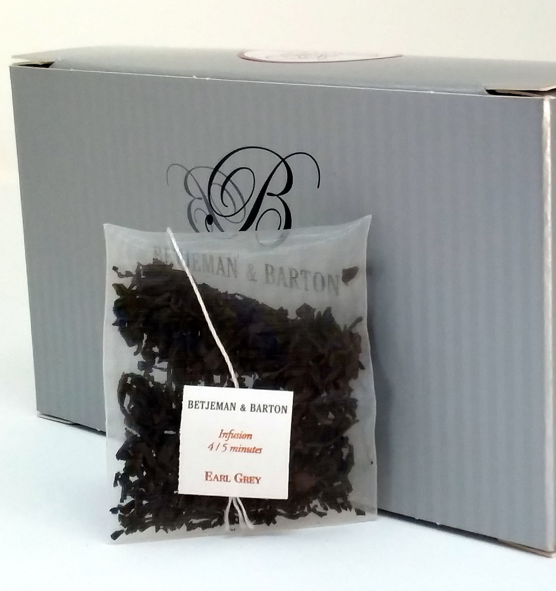 Thé noir Earl Grey en boite de