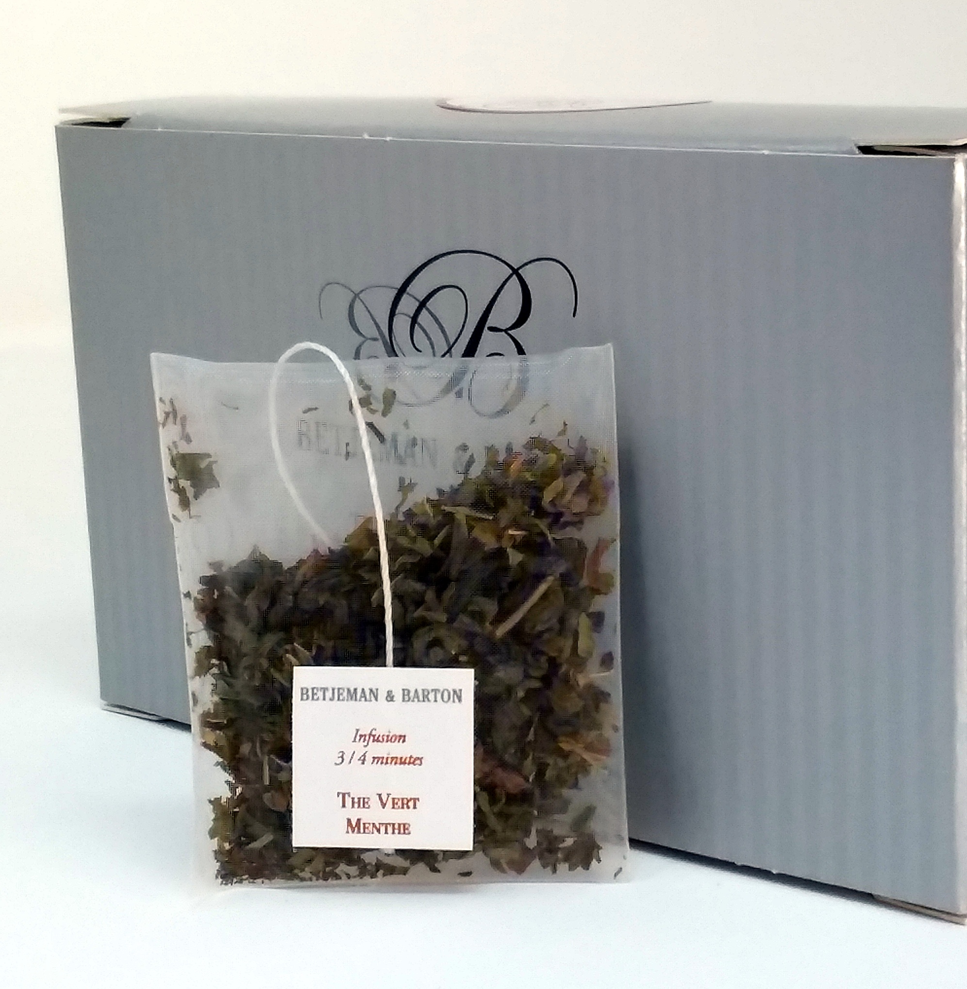 Thé vert à la Menthe en boite 