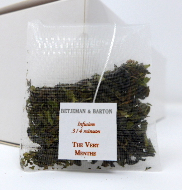 Thé vert à la Menthe en boite 