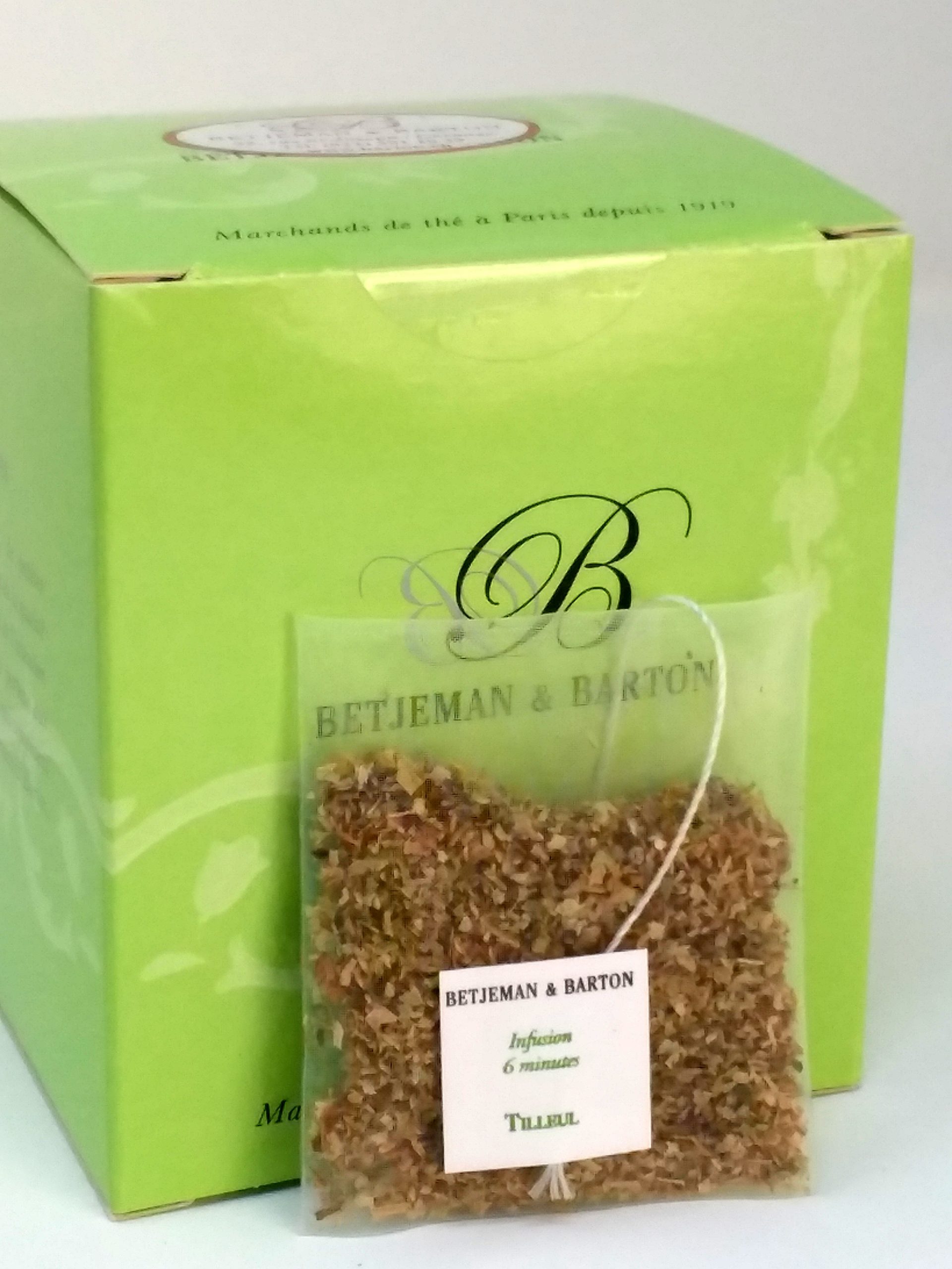 Tisane Tilleul en boite de 25 